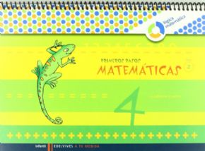  MATEMTICAS PRIMEROS PASOS CUADERNO 4. 4 AOS. 